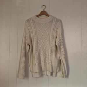 Old navy fisherman’s sweater